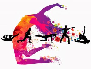 danseuse-couleurs-et-silhouettes-noires